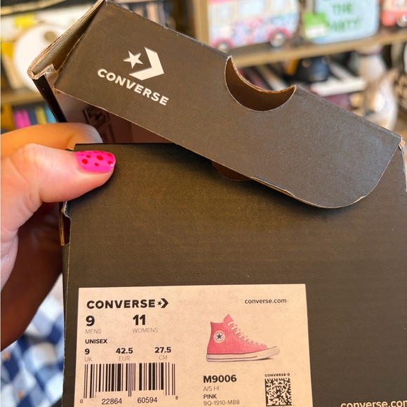 Converse Pink High-Top Sneakers - Picture 2 of 2